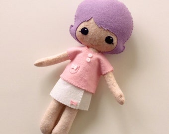 Outfit - Wrap Skirt and Top pdf Pattern for Best Friends Dolls - Instant Download