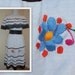 VINTage 70 Gypsy off shoulder white summer dress with embroidery