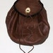 Genuine Leather Sporran Belt Pouch Bag SCA LARP Kilt wear Rob Roy Style reenactment costume authentic