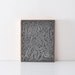Ornate Vintage Letter N Letterpress Printer's Block - Large Monogram Bookplate Floral with Cupid Rococo Classical Stamp