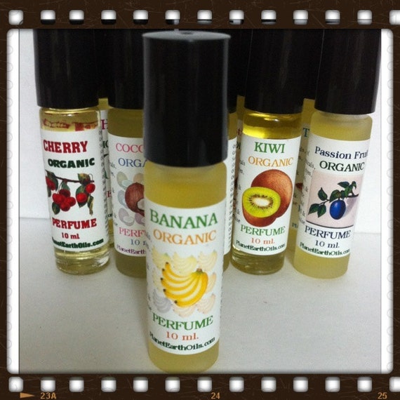 Items similar to BANANA Perfume Roll on Organic 10ml All Natural
