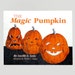 The Magic Pumpkin, Vintage Halloween Book, Vintage Weekly Reader Books, Vintage Children's Book, Halloween Collectibles by NewYorkBookseller