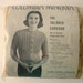 Vintage Columbia Minerva yarn kit for wool sweater - 1950s, 1960s, gold, cardigan