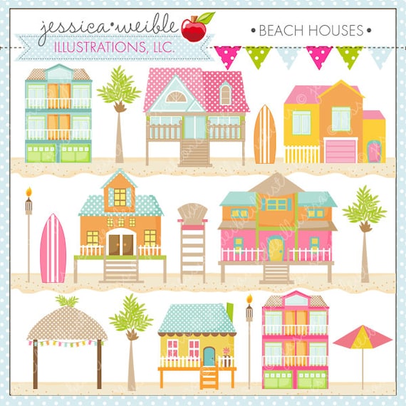 beach house clip art free - photo #9