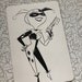 RESERVED FOR SHAILA-Harley Quinn, Inked Original Art