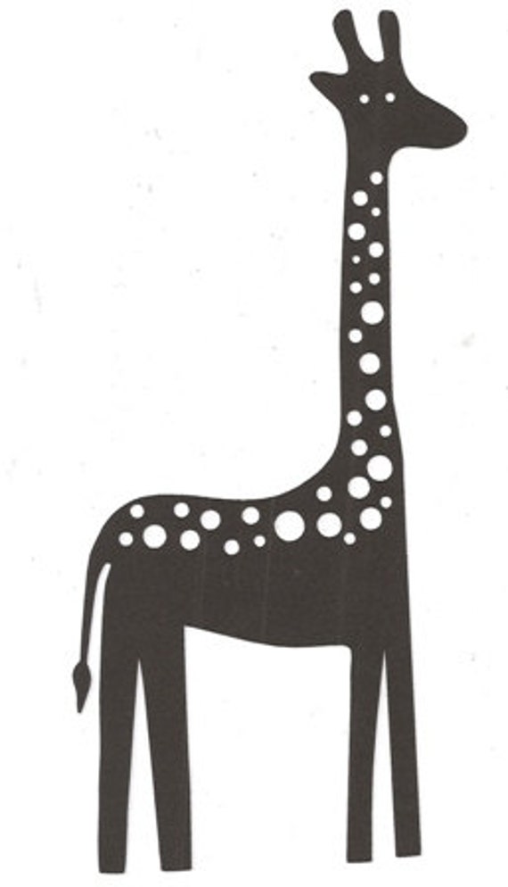 Download Cute giraffe silhouette