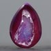 RESERVED for Traci - Maroon Druzy Agate Gemstone - 26mm (2876)