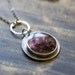 Amethyst Sterling Silver and 18K Gold Necklace - Velvet Memories