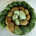 Merino/Silk Combed Top 4 Oz. "Moss Gradient"