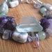 Peace Jade, Green Aventurine, Fluorite and Amethyst Bracelet