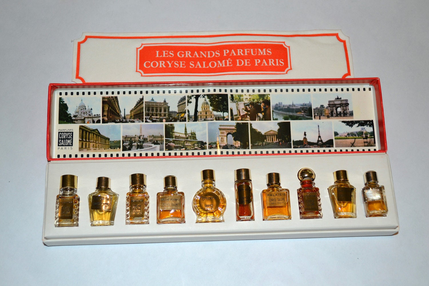 Vintage Les  Grands Parfums  de Paris  Miniature Perfume bottles