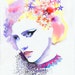 Original Watercolor, Fashion Illustration - Jewel box