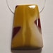 Mookaite Pendant Bead ....... 31 x 22 x 6 mm.......... 1520
