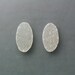 Reserved - Natural Drusy Cabochon Pair