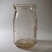 Vintage Glass Jar for Cottage Cheese - SALE Circa 1940