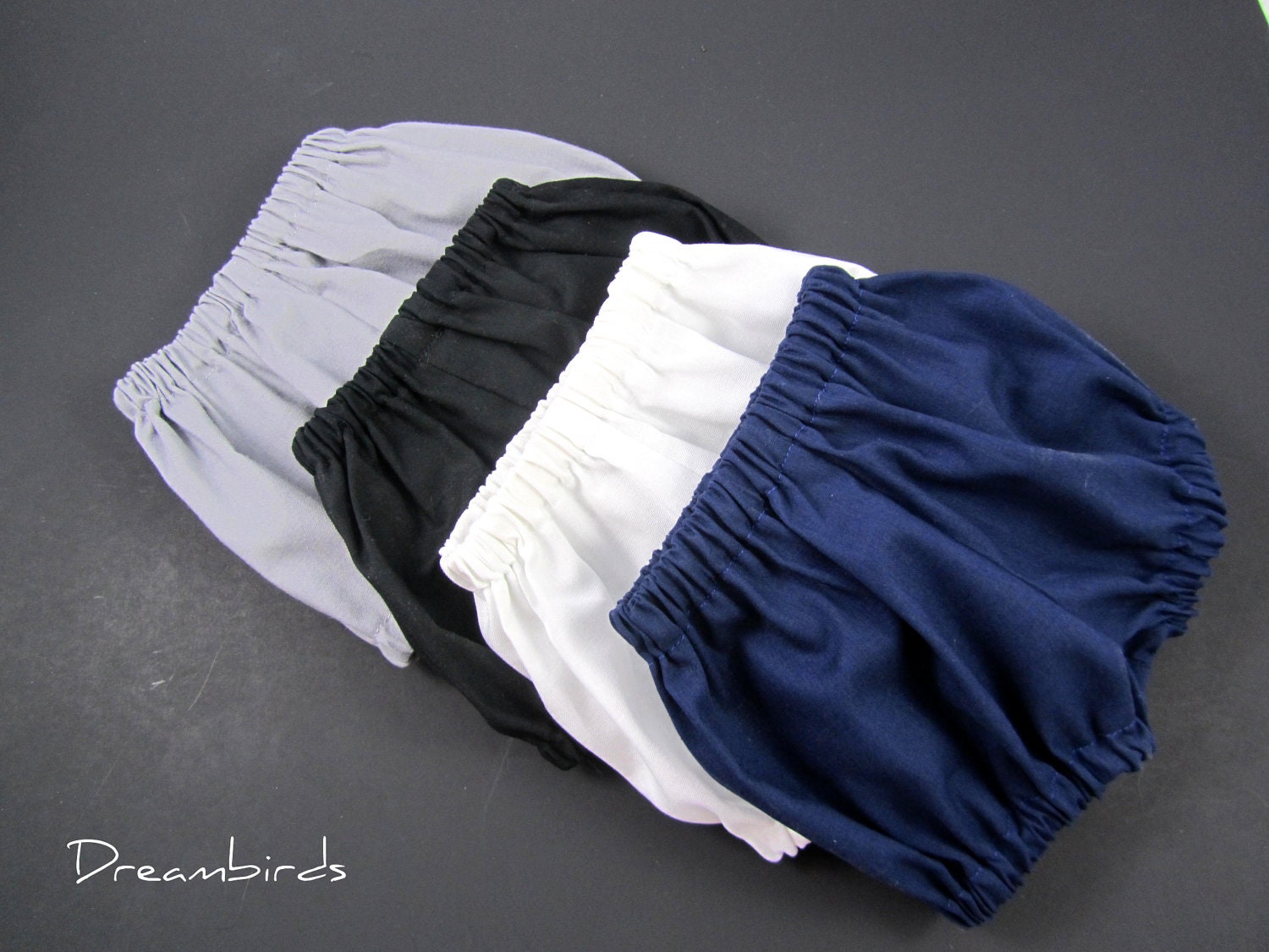 Infant & Toddler Baby Bloomers Diaper Covers Neutral