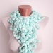 Hand crochet Long Scarf Mulberry Scarf Pompom Fall Autumn Winter Accessories Fall Fashion