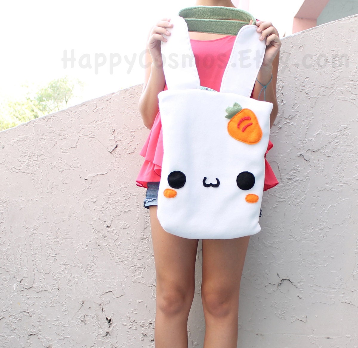 Cute Tote Bags For School Bunny tote bag - schoolbag,