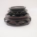 Vintage Display Stands Oriental Carved Rosewood Imari Bowl Stands