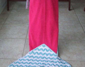 Mermaid Tail Beach Towel Personalized