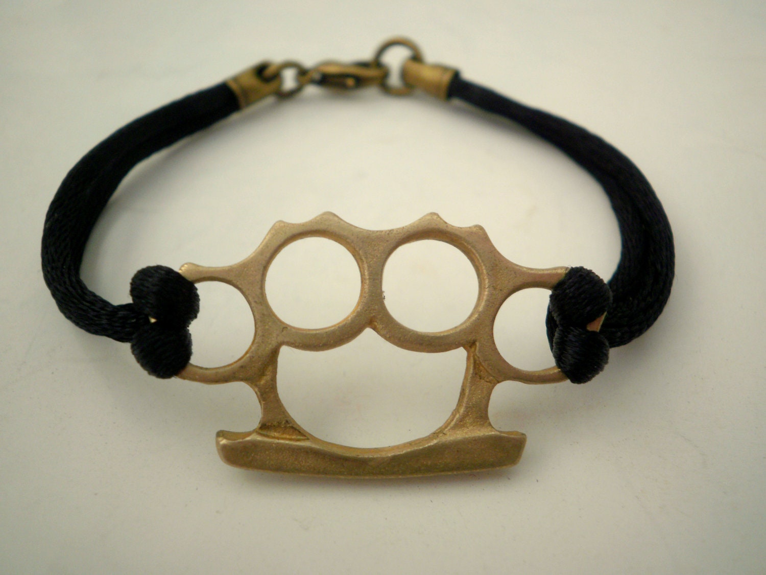 Brass Knuckles Bracelet