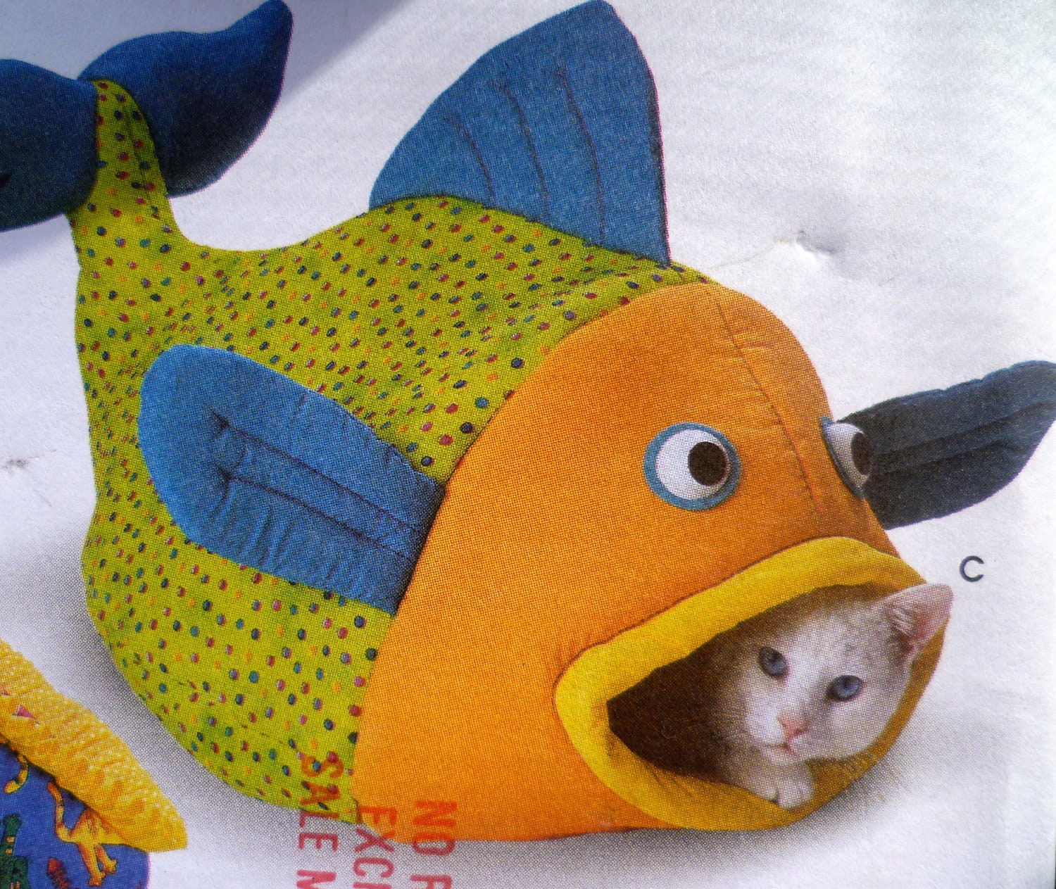 Betta Fish Stuffed Animal Sewing Pattern Digital Download BeeZeeArt Betta Fish Stuffed Animal Sewing Pattern Digital Download BeeZeeArt