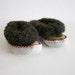 SALE Kids Vintage Fur Slippers