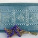 Sea Turtle Platter, Triple Turtle Blue