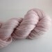 yarn hand dyed Silk Merino Lace Weight yarn, 765 yards, ballerina, two-ply, Cleo, luxurious