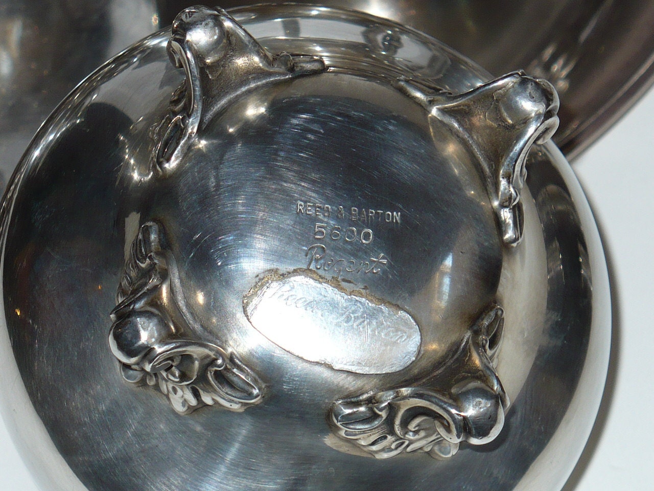 Silver Coffee Tea Set Reed Barton Regent 5600 by designfinder