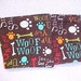 Male Dog Belly Band Diaper Wrap Woof Woof Custom Sizes To 22 Inches