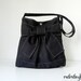 NEW - Pretty Bow Bag in Black With Adjustable Strap ( Ready To Ship)