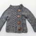 STYLISH GRAY unisex sweater 3-4 years