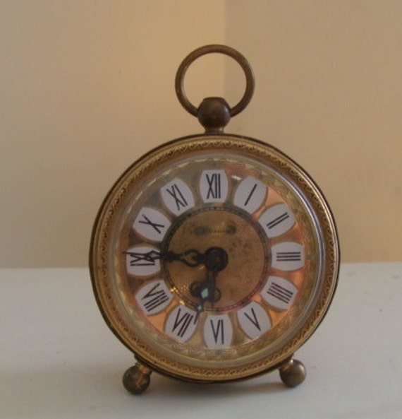 blessing travel alarm clock west germany