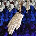Vintage Earring or Jewelry Piece White Glove With Rhinestones Inspired by Michael Jackson