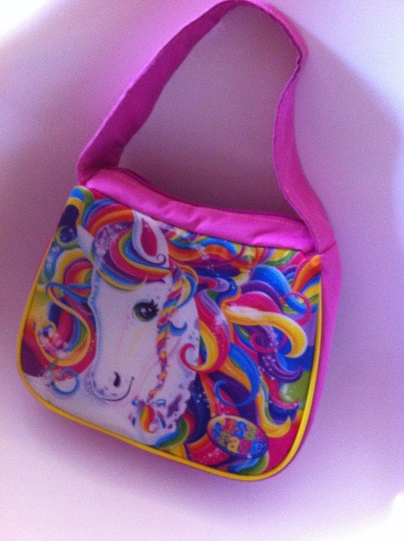 Items similar to Rare Lisa Frank Lunch Bag Or Purse 80s Favorite ...