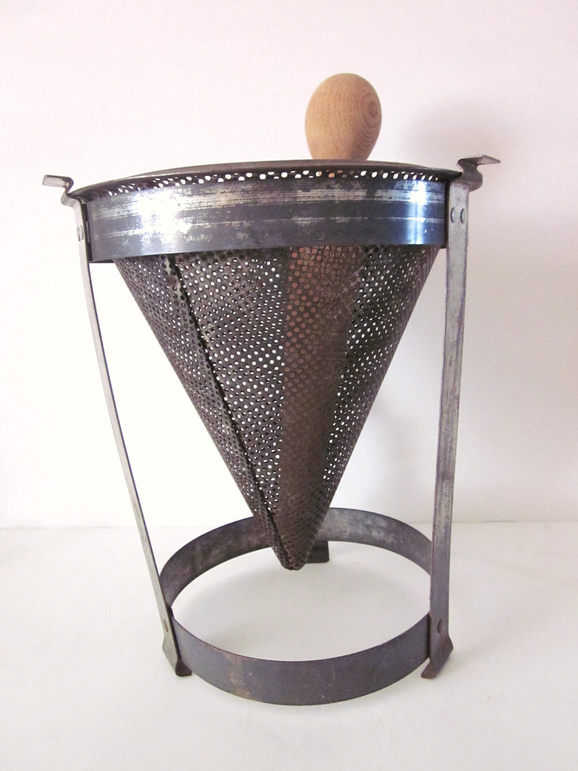 Antique Canning Colander Sieve for Straining or Pureeing