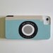 retro camera iPhone 6 and 6 plus case- Vintage Retro IPhone 5 case Modern aqua cockatoo redtilestudio