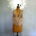 70s Suede Vest/ Rawhide, Fringe, Hippie leather vest, M Southwestern