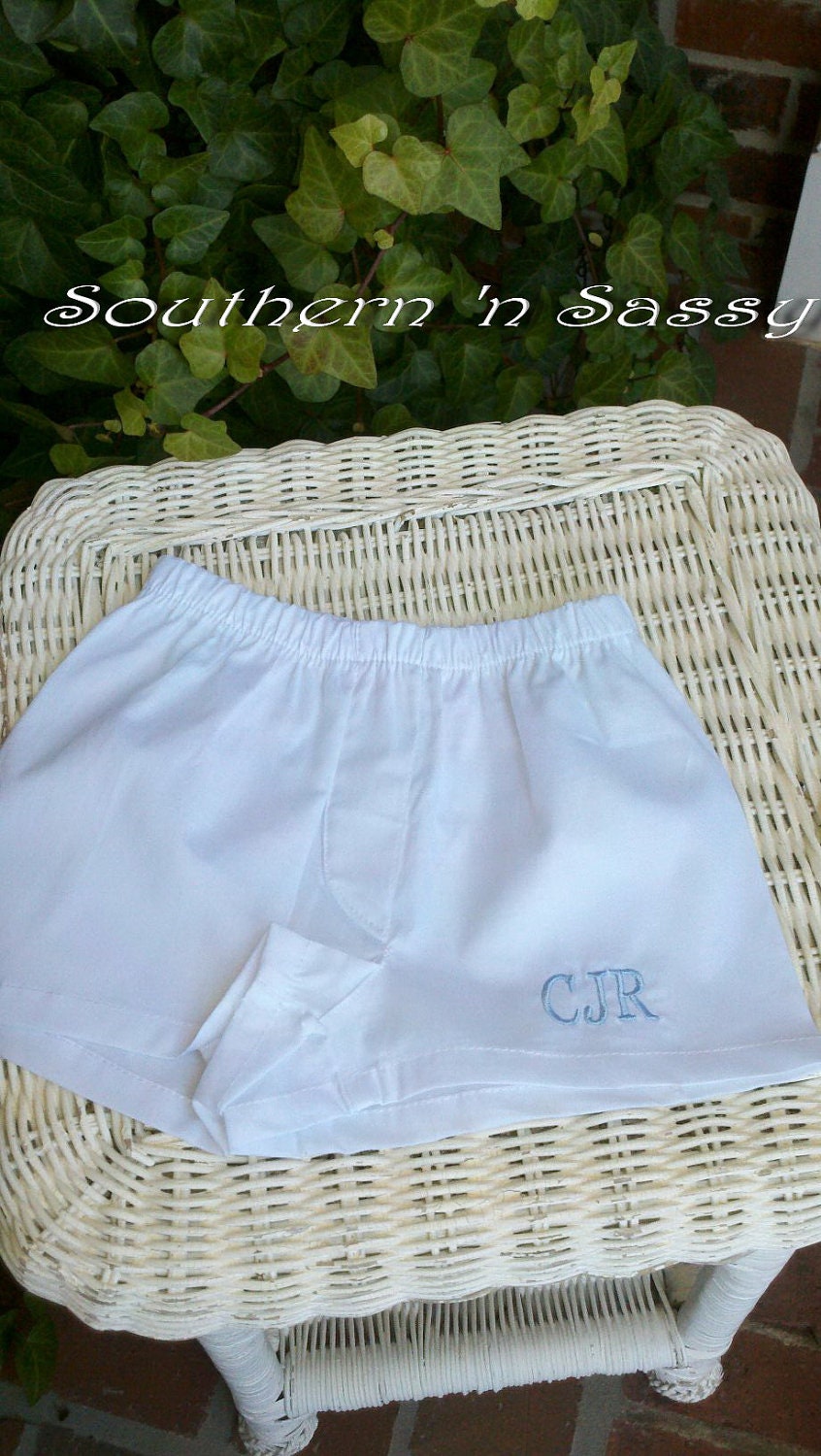 Sweet Personalized Baby Boy Boxers
