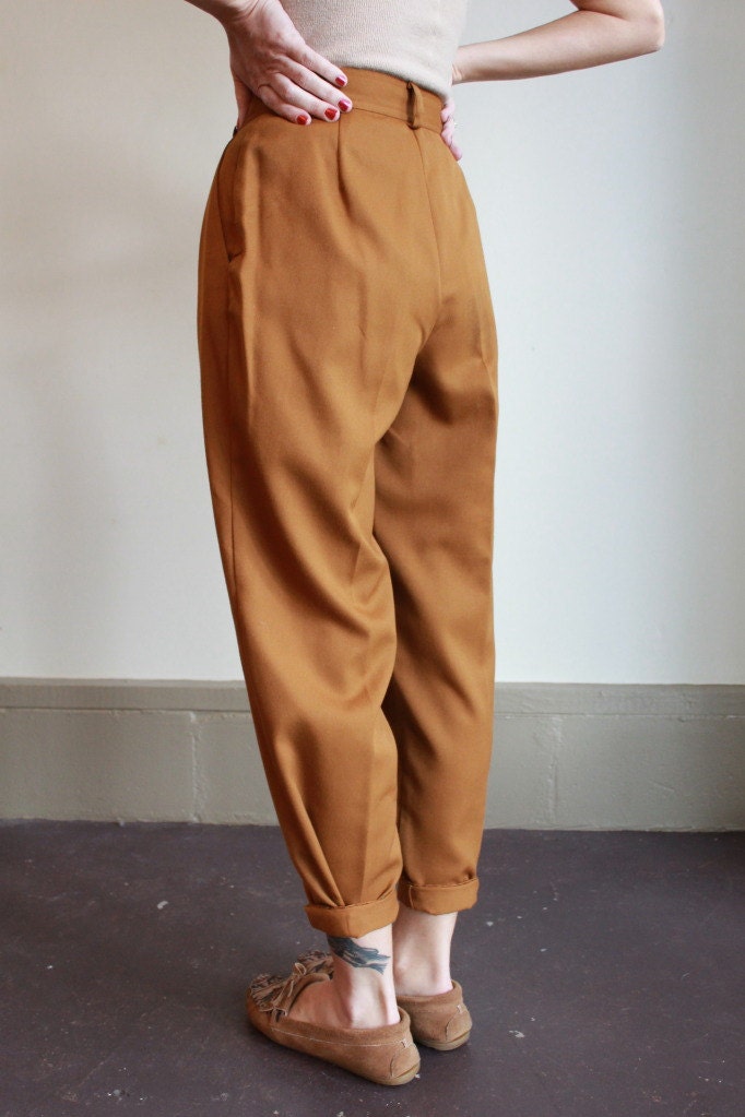 80s pleated trousers mens