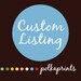 8 x 10 - Custom Listing Kathy - LionName, Alphabet and Number