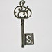 Vintage Huge Skeleton Key Rustic Steampunk Jumbo 13 Inches Long Wall Hanging Decor Ornate Gothic