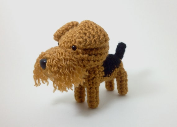 airedale soft toy