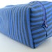 20% OFF SUMMER SALE- Boxy Pouch- Makeup bag, washable, zippered, pencil case, toiletries