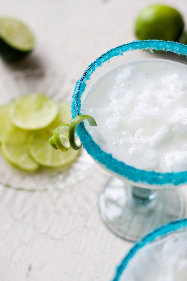 Margarita salt colored salt to rim margarita glasses fun