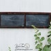 Reclaimed Wooden Chalkboard created from Antique Window / Cabinet Door - LARGE - 62-1/2" wide