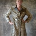Reserved: Makenzie Leopard Coat, 1960s Faux Fur by Safari