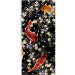 Kona Bay Asian fabric - Art Treasures - Koi, cherry blossoms on black