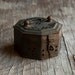 Metal Jewelry Box - Rustic Cricket Box - Victorian Vintage